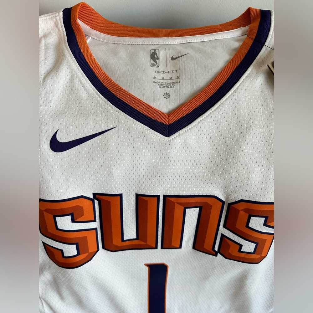 Nike Devin Booker Phoenix Suns Swingman Jersey Association Edition Men’s Sz: M - Picture 3 of 7